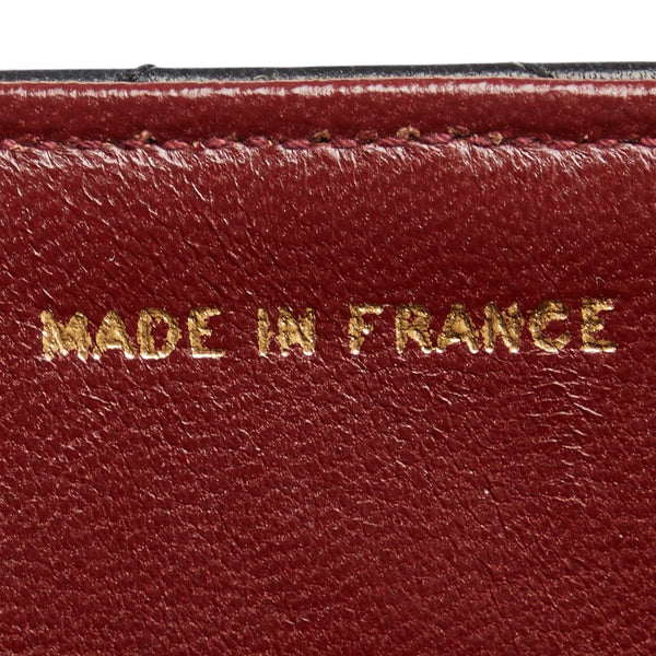 シャネル マトラッセ ココマーク ハンドバッグ トートバッグ ブラック ラムスキン レディース CHANEL 【中古】