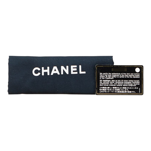 シャネル ニュートラベルライン トートMM トートバッグ ハンドバッグ ブラック ナイロン レザー レディース CHANEL 【中古】