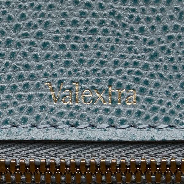 ヴァレクストラ イジィデ ミディアム ハンドバッグ 478799 パウダーブルー レザー レディース Valextra 【中古】