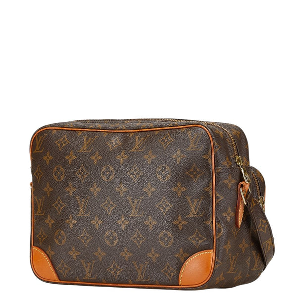 ルイ ヴィトン モノグラム ナイル 斜め掛け ショルダーバッグ M45244 ブラウン PVC レザー レディース LOUIS VUITTON 【中古】