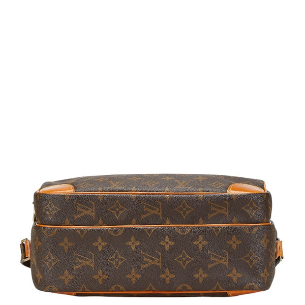 ルイ ヴィトン モノグラム ナイル 斜め掛け ショルダーバッグ M45244 ブラウン PVC レザー レディース LOUIS VUITTON 【中古】