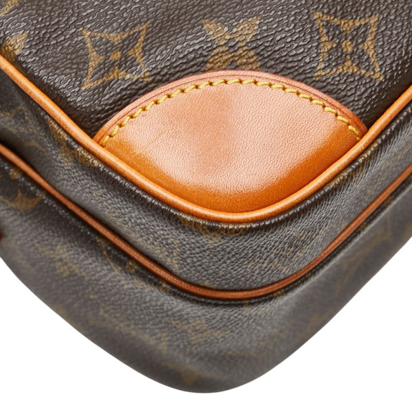ルイ ヴィトン モノグラム ナイル 斜め掛け ショルダーバッグ M45244 ブラウン PVC レザー レディース LOUIS VUITTON 【中古】