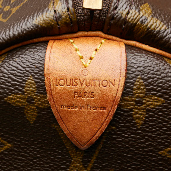 ルイ ヴィトン モノグラム キーポル60 ボストンバッグ M41422 ブラウン PVC レザー レディース LOUIS VUITTON 【中古】