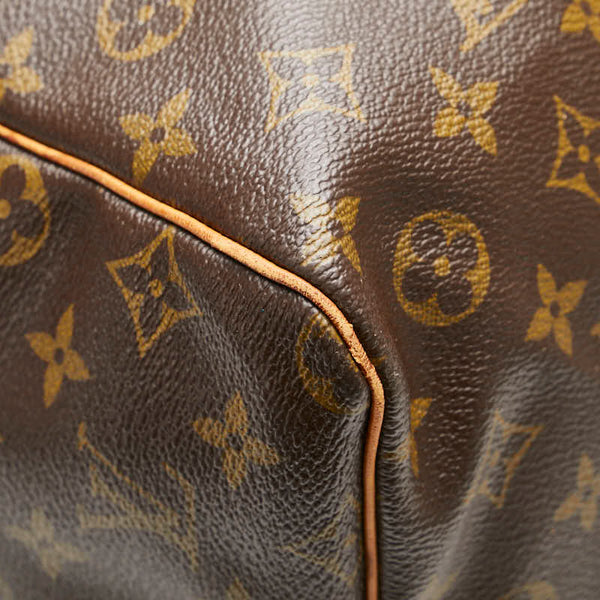 ルイ ヴィトン モノグラム キーポル60 ボストンバッグ M41422 ブラウン PVC レザー レディース LOUIS VUITTON 【中古】
