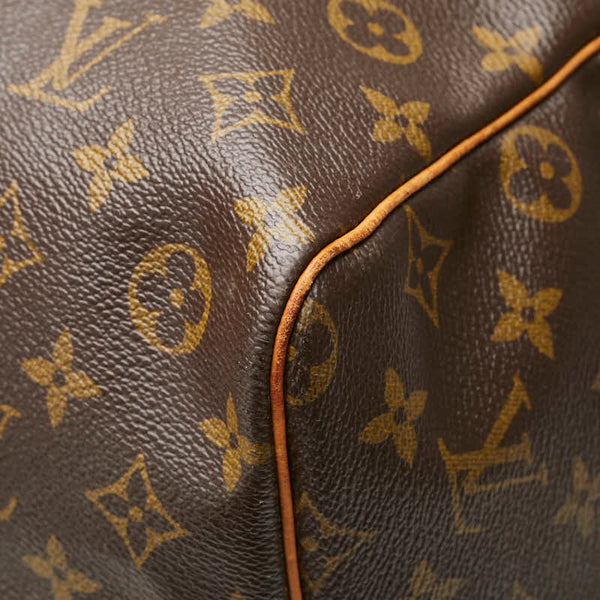 ルイ ヴィトン モノグラム キーポル60 ボストンバッグ M41422 ブラウン PVC レザー レディース LOUIS VUITTON 【中古】