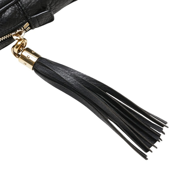 グッチ ソーホー チェーン ショルダーバッグ 308983 ブラック レザー レディース GUCCI 【中古】