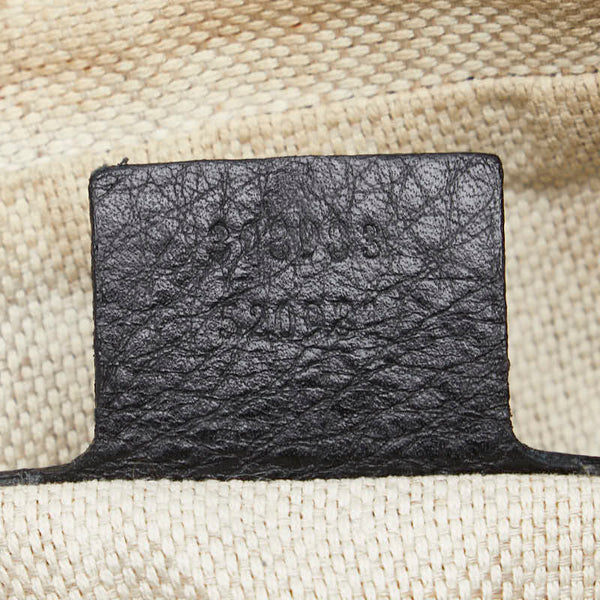 グッチ ソーホー チェーン ショルダーバッグ 308983 ブラック レザー レディース GUCCI 【中古】