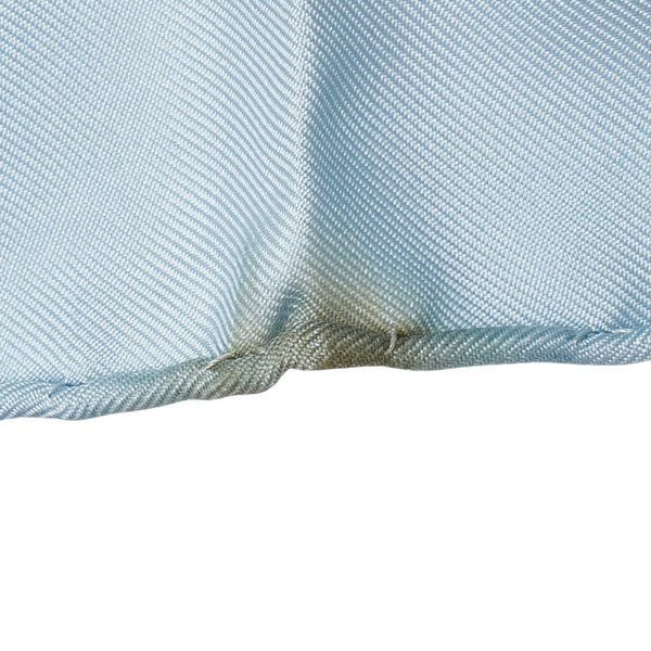 カルティエ ロゴ スカーフ レッド グリーン イエロー シルク レディース CARTIER 【中古】