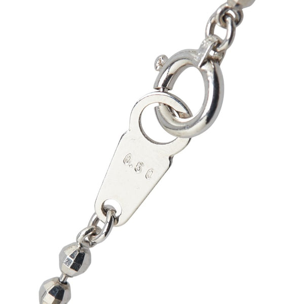 ノーブランド Pt850 プラチナ ダイヤモンド0.50ct ペンダントネックレス レディース no brand 【中古】