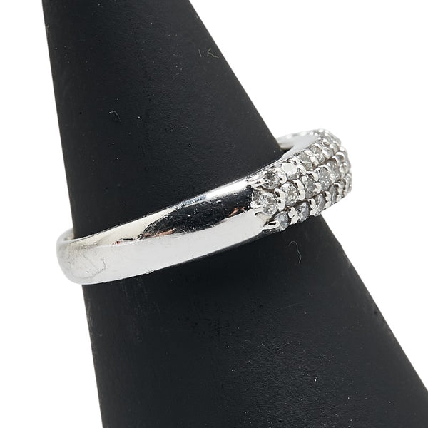ノーブランド Pt900 プラチナ ダイヤ2.001ct パヴェ リング 指輪 レディース no brand 9号 【中古】
