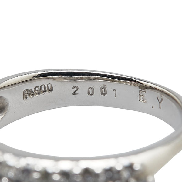 ノーブランド Pt900 プラチナ ダイヤ2.001ct パヴェ リング 指輪 レディース no brand 9号 【中古】