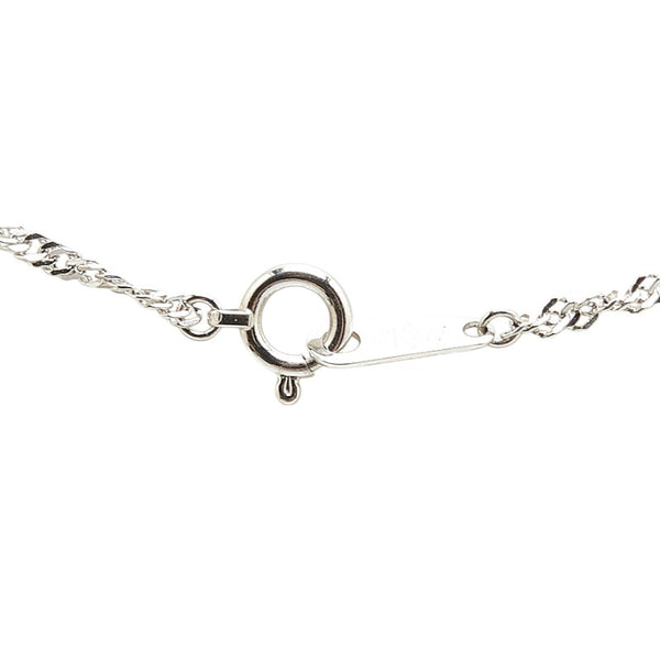 ノーブランド レッド Pt900 プラチナ Pt850 プラチナ ルビー0.77ct ダイヤ0.50ct ペンダントネックレス レディース no brand 【中古】