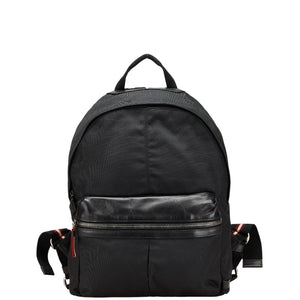 バリー リュック バックパック ブラック キャンバス レザー レディース BALLY 【中古】