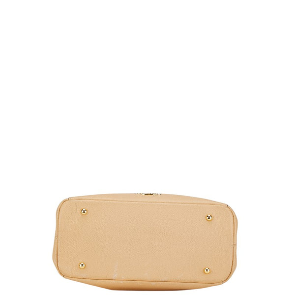 サマンサタバサ ハンドバッグ ショルダーバッグ 2WAY SA1720AW31456 ベージュ レザー レディース Samantha Thavasa 【中古】