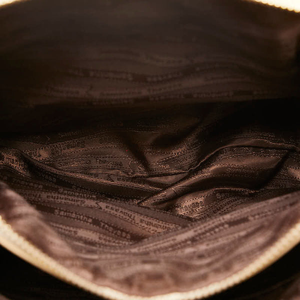 サマンサタバサ ハンドバッグ ショルダーバッグ 2WAY SA1720AW31456 ベージュ レザー レディース Samantha Thavasa 【中古】