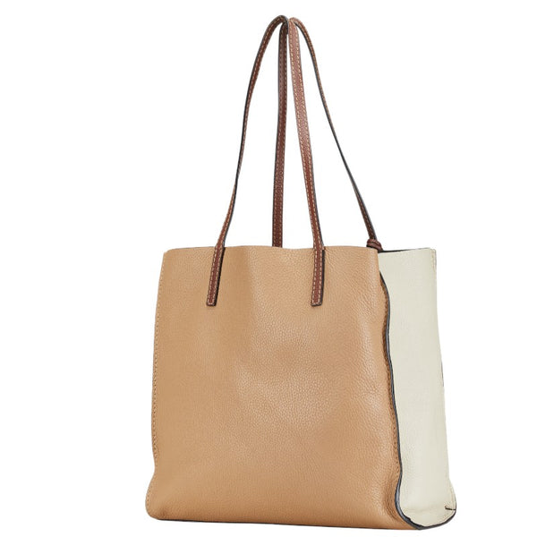 マークジェイコブス トートバッグ ショルダーバッグ M0013277-161 ベージュ ホワイト レザー レディース MARC JACOBS 【中古】