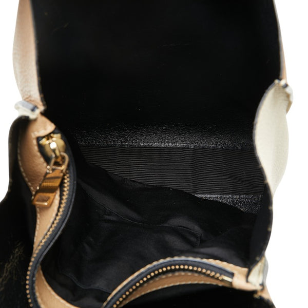 マークジェイコブス トートバッグ ショルダーバッグ M0013277-161 ベージュ ホワイト レザー レディース MARC JACOBS 【中古】