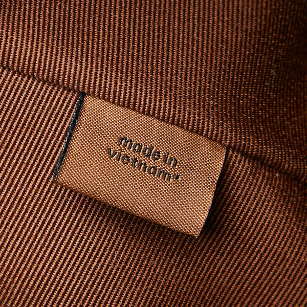 コーチ シグネチャー トートバッグ ハンドバッグ F34614 ベージュ ブラウン PVC レザー レディース COACH 【中古】