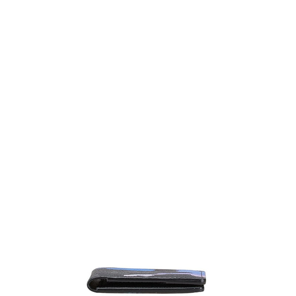ルイ ヴィトン モノグラム エクリプス オーガナイザー ドゥ ポッシュ パスケース カードケース M81784 ブラック マルチカラー PVC レディース LOUIS VUITTON 【中古】
