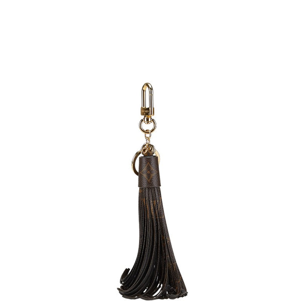 ルイ ヴィトン モノグラム タッセル チャーム バッグチャーム MP1768 ブラウン PVC レディース LOUIS VUITTON 【中古】