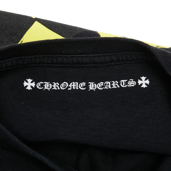 クロムハーツ × MATTY BOY PPO Pretense マッティボーイ プリテンス 半袖Ｔシャツ サイズ:LARGE ブラック コットン メンズ CHROME HEARTS 【中古】