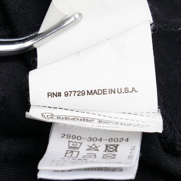 クロムハーツ × MATTY BOY PPO Pretense マッティボーイ プリテンス 半袖Ｔシャツ サイズ:LARGE ブラック コットン メンズ CHROME HEARTS 【中古】