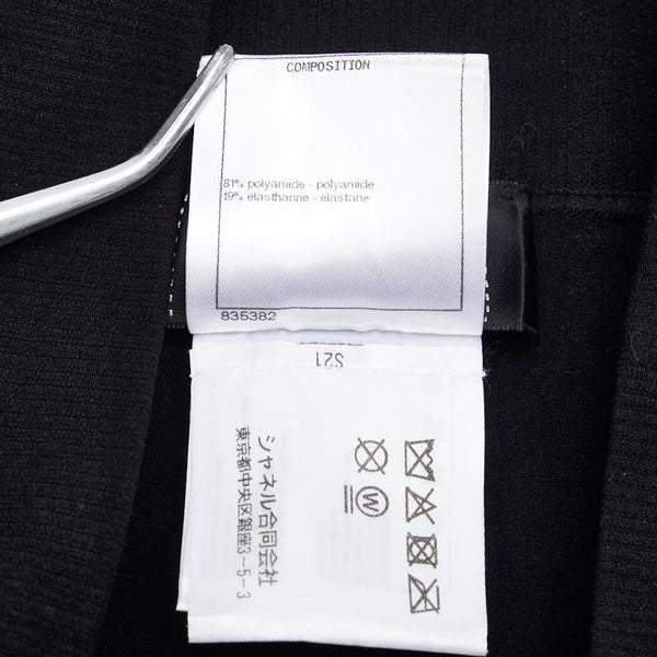 シャネル レギンス スパッツ サイズ:S P60950K46388 ブラック ポリアミド レディース CHANEL 【中古】