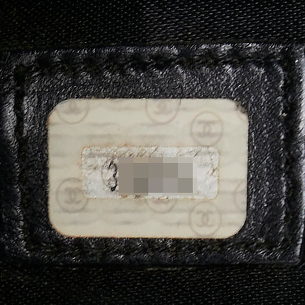 シャネル ココマーク ボストンバッグ ショルダーバッグ 2WAY ブラック キャビアスキン レディース CHANEL 【中古】