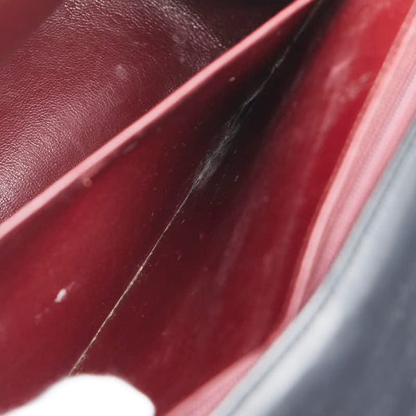 シャネル ココマーク マトラッセ30 シングルフラップ チェーンショルダーバッグ ブラック ゴールド金具 ラムスキン レディース CHANEL 【中古】