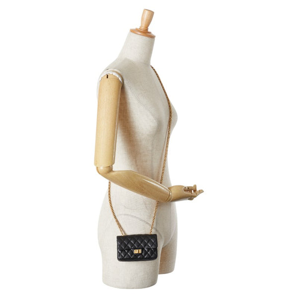 シャネル ココマーク マトラッセ サクセスストーリー アタッシュケース ミニバッグ4点セット ブラック ラムスキン レディース CHANEL 【中古】