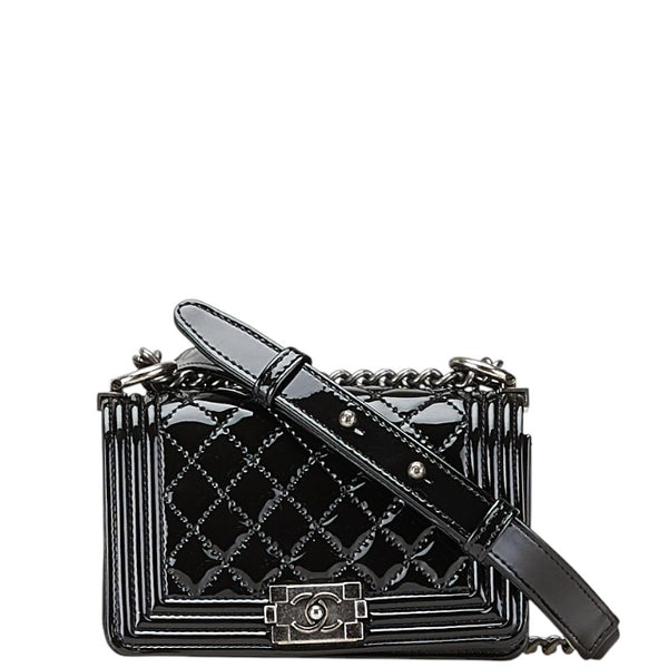 シャネル ココマーク マトラッセ サクセスストーリー アタッシュケース ミニバッグ4点セット ブラック ラムスキン レディース CHANEL 【中古】