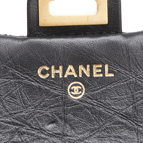 シャネル ココマーク マトラッセ サクセスストーリー アタッシュケース ミニバッグ4点セット ブラック ラムスキン レディース CHANEL 【中古】