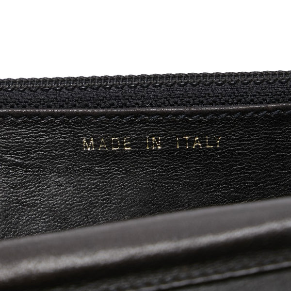 シャネル ココマーク チェーンウォレット ショルダーバッグ ブラック キャビアスキン レディース CHANEL 【中古】