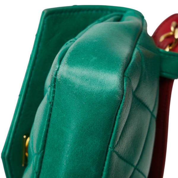 シャネル ココマーク マトラッセ ボディバッグ ウエストバッグ ウエストポーチ マルチカラー ラムスキン レディース CHANEL 【中古】