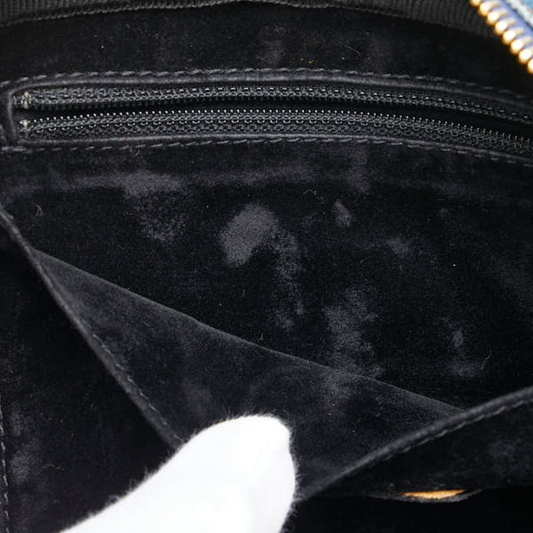 シャネル ココマーク バニティバッグ ショルダーバッグ 2WAY インディゴブルー デニム レディース CHANEL 【中古】