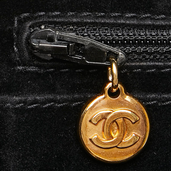 シャネル ココマーク バニティバッグ ショルダーバッグ 2WAY インディゴブルー デニム レディース CHANEL 【中古】