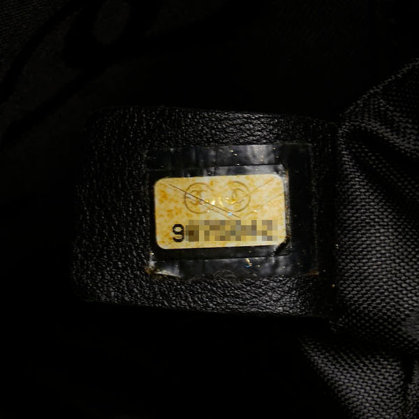 シャネル カンボンライン ショルダーバッグ ハンドバッグ ベージュ ブラック レザー レディース CHANEL 【中古】