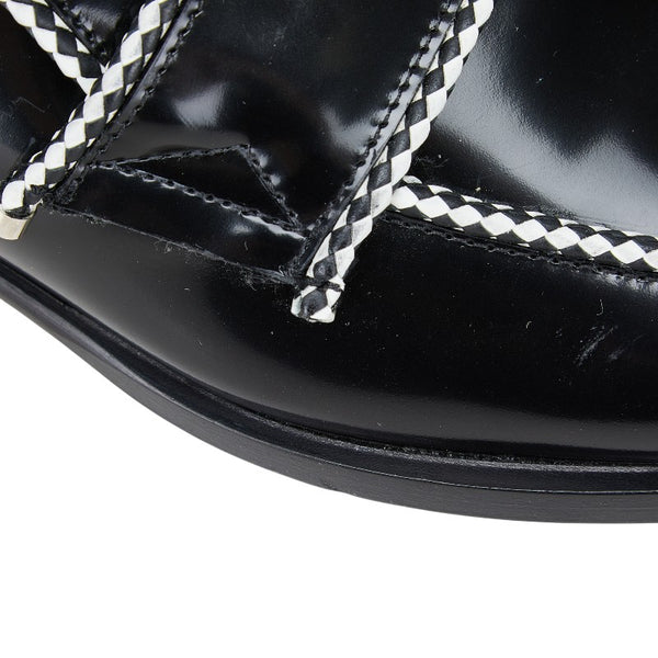 ジミーチュウ TALIB ローファー サイズ：43 ブラック ホワイト レザー メンズ JIMMY CHOO 【中古】