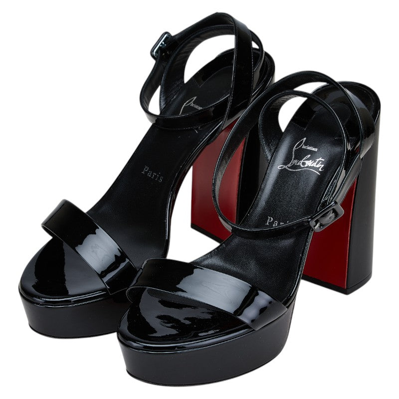 クリスチャンルブタン パンプス ハイヒール サイズ：41 ブラック パテントレザー レディース Christian Louboutin 【中古】