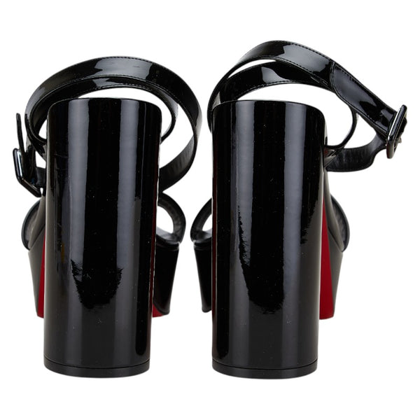 クリスチャンルブタン パンプス ハイヒール サイズ：41 ブラック パテントレザー レディース Christian Louboutin 【中古】