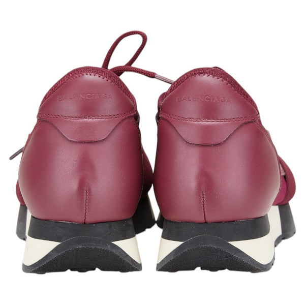 バレンシアガ スニーカー サイズ：37 レッド メッシュ レディース BALENCIAGA 【中古】