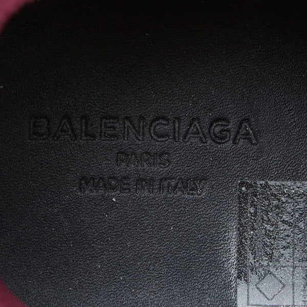 バレンシアガ スニーカー サイズ：37 レッド メッシュ レディース BALENCIAGA 【中古】