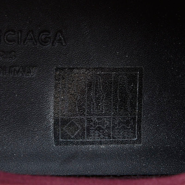 バレンシアガ スニーカー サイズ：37 レッド メッシュ レディース BALENCIAGA 【中古】