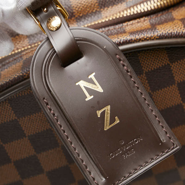 ルイ ヴィトン ダミエ ネオ エオール55 キャリーバッグ ボストンバッグ N23202 ブラウン PVC レザー レディース LOUIS VUITTON 【中古】