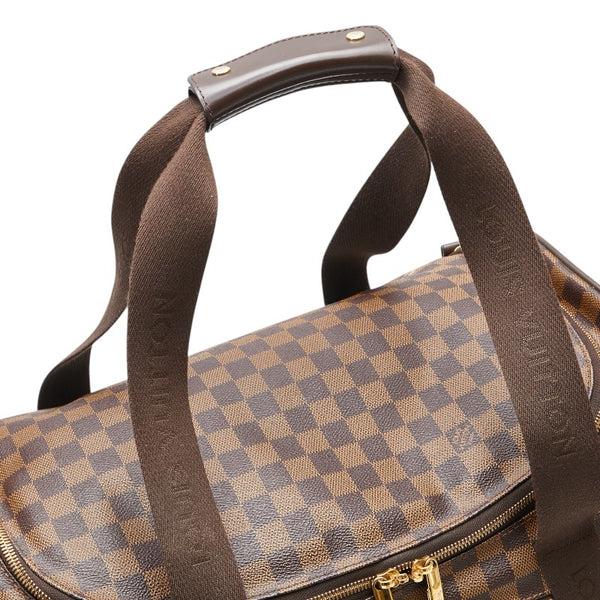 ルイ ヴィトン ダミエ ネオ エオール55 キャリーバッグ ボストンバッグ N23202 ブラウン PVC レザー レディース LOUIS VUITTON 【中古】