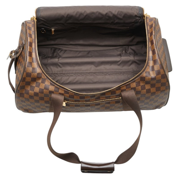 ルイ ヴィトン ダミエ ネオ エオール55 キャリーバッグ ボストンバッグ N23202 ブラウン PVC レザー レディース LOUIS VUITTON 【中古】