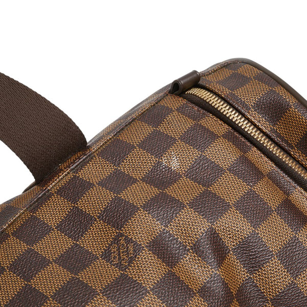 ルイ ヴィトン ダミエ ネオ エオール55 キャリーバッグ ボストンバッグ N23202 ブラウン PVC レザー レディース LOUIS VUITTON 【中古】