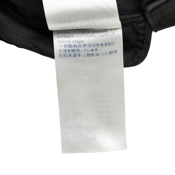ルイ ヴィトン モノグラム ボタン ショートパンツ サイズ：38 RW191A JMQ FGPA99 ブラック リネン レディース LOUIS VUITTON 【中古】