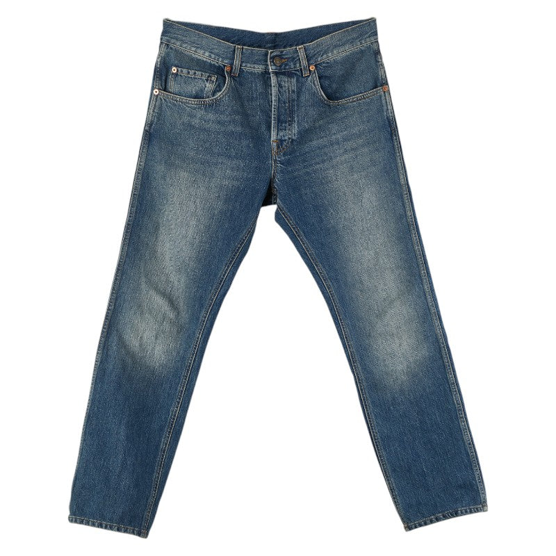 グッチ デニムパンツ スキニー サイズ：34 774079 ライトブルー コットン メンズ GUCCI 【中古】