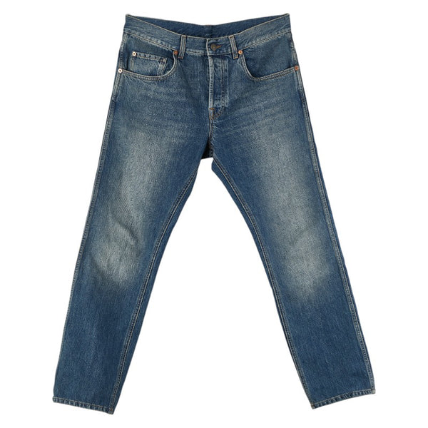 グッチ デニムパンツ スキニー サイズ：34 774079 ライトブルー コットン メンズ GUCCI 【中古】